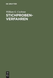 book Stichprobenverfahren