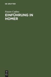 book Einführung in Homer