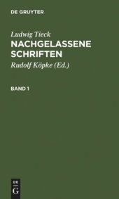 book Nachgelassene Schriften: Auswahl und Nachlese