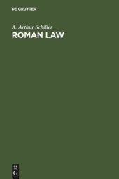 book Roman Law: Mechanisms of Development