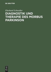 book Diagnostik und Therapie des Morbus Parkinson