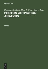 book Photon Activation Analysis