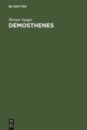 book Demosthenes: Der Staatsmann und sein Werden