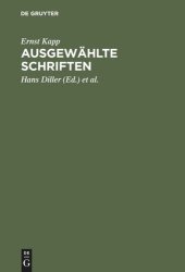 book Ausgewählte Schriften