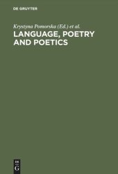 book Language, Poetry and Poetics: The Generation of the 1890s: Jakobson, Trubetzkoy, Majakovskij. Proceedings of the First Roman Jakobson Colloquium, at the Massachusetts Institute of Technology, October 5–6, 1984