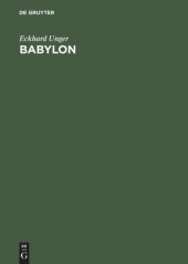 book Babylon: Die heilige Stadt nach der Beschreibung der Babylonier