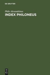 book Index Philoneus