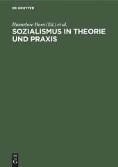 book Sozialismus in Theorie und Praxis: Festschrift für Richard Löwenthal zum 70. Geburtstag am 15. April 1978