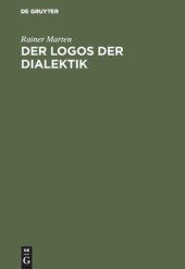 book Der Logos der Dialektik: Eine Theorie zu Platons Sophistes