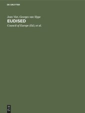 book Eudised: Multilingual Thesaurus for Information Processing in the field of education