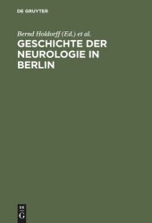 book Geschichte der Neurologie in Berlin