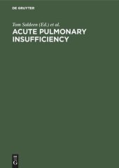 book Acute pulmonary insufficiency: The role of haemostatic, fibrinolytic and related mechanisms