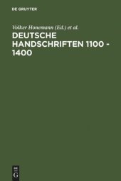 book Deutsche Handschriften 1100 - 1400: Oxforder Kolloquium 1985