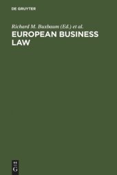 book European Business Law: Legal and Economic Analyses on Integration and Harmonization