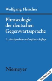 book Phraseologie der deutschen Gegenwartssprache