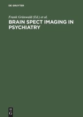 book Brain SPECT Imaging in Psychiatry