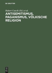 book Antisemitismus, Paganismus, Völkische Religion