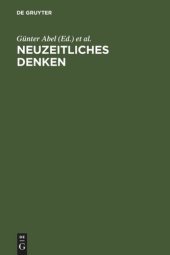 book Neuzeitliches Denken: Festschrift für Hans Poser zum 65. Geburtstag