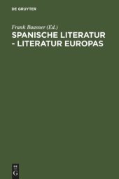 book Spanische Literatur - Literatur Europas: Wido Hempel zum 65. Geburtstag