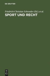 book Sport und Recht