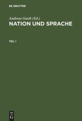 book Nation und Sprache: Die Diskussion ihres Verhältnisses in Geschichte und Gegenwart