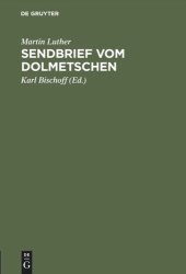 book Sendbrief vom Dolmetschen