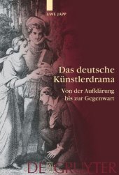 book Das deutsche Künstlerdrama: Von der Aufklärung bis zur Gegenwart