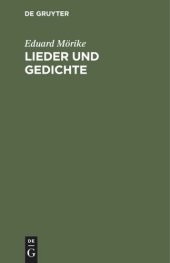 book Lieder und Gedichte: In Auswahl