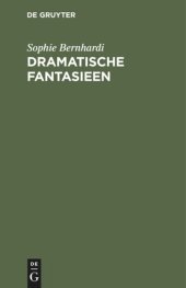 book Dramatische Fantasieen