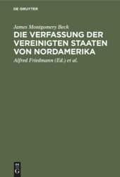 book Die Verfassung der Vereinigten Staaten von Nordamerika: “Was war, was ist - was wird?”