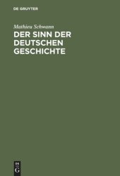 book Der Sinn der deutschen Geschichte