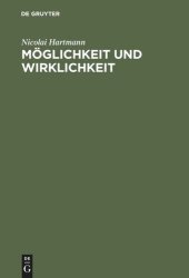 book Möglichkeit und Wirklichkeit