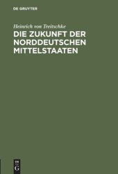 book Die Zukunft der norddeutschen Mittelstaaten