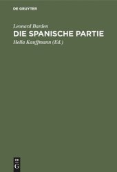 book Die spanische Partie