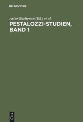 book Pestalozzi-Studien, Band 1