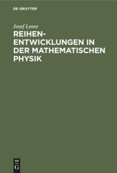 book Reihenentwicklungen in der mathematischen Physik