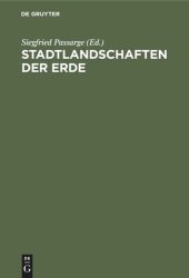 book Stadtlandschaften der Erde