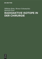 book Radioaktive Isotope in der Chirurgie