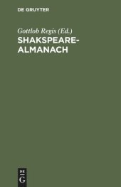 book Shakspeare-Almanach