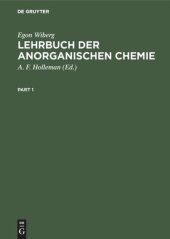 book Lehrbuch der anorganischen Chemie