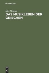 book Das Musikleben der Griechen