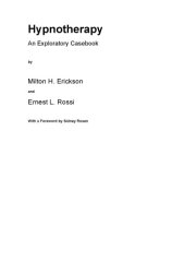 book Hypnotherapy. An Exploratory Casebook