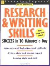 book Research & Writing Skills Success in 20 Minutes a Day