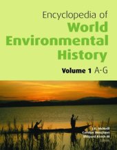 book Encyclopedia of World Environmental History Vol. 1-3