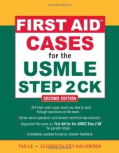 book First Aid Cases for the USMLE Step 2 CK, 