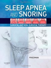 book Sleep Apnea and Snoring: Surgical and Non-Surgical Therapy