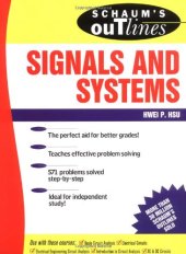 book Schaum's Outline of Signals and Systems