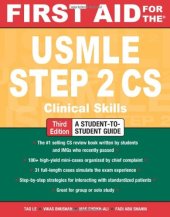 book First Aid for the USMLE Step 2 CS, 