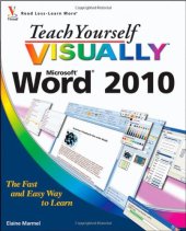 book Teach Yourself VISUALLY Word 2010 