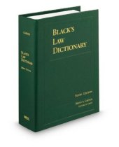 book Black's Law Dictionary